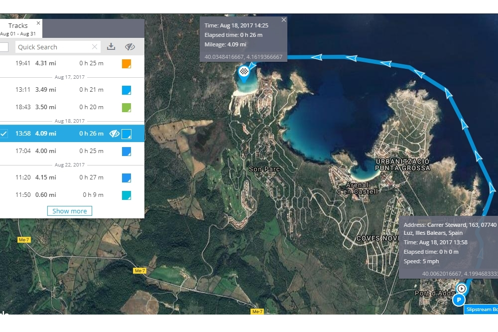 Covert Outboard Motor Tracking Device 